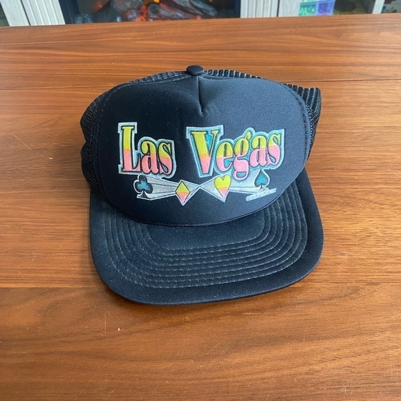 Las Vegas Nevada Card Deck Trucker Hat - Picture 2 of 4